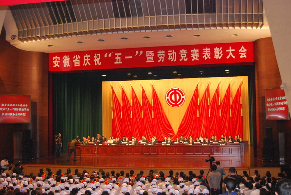 安徽省威客电竞总公司荣获安徽省五一劳动奖状 