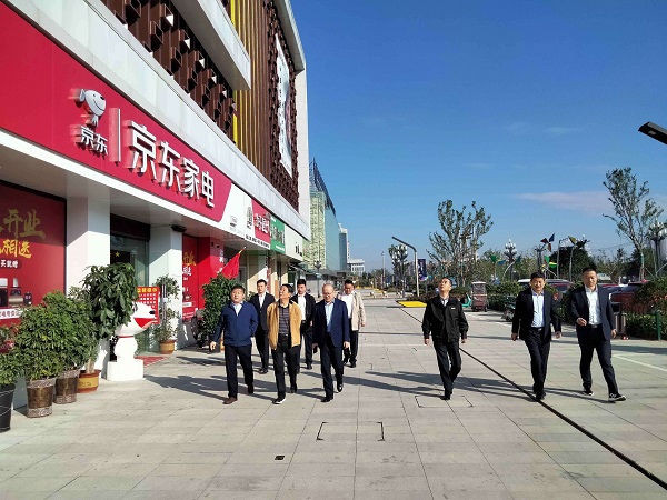 省威客电竞集团公司外部董事调研徽盐地产集团在建项目