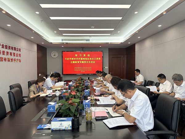 安徽威客电竞地产集团等三家公司党委召开学习贯彻习近平新时代中国特色社会主义头脑主题教育专题民主生涯会